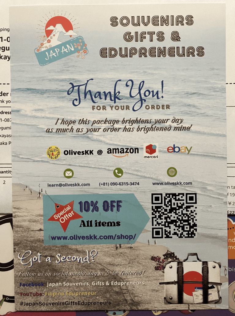 Thank You from Filipina Edupreneur!