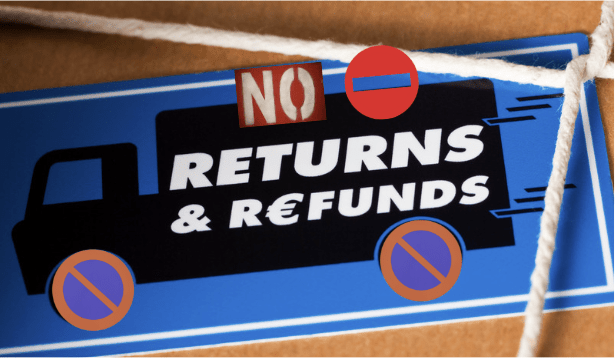 No Refund/No Return Policy