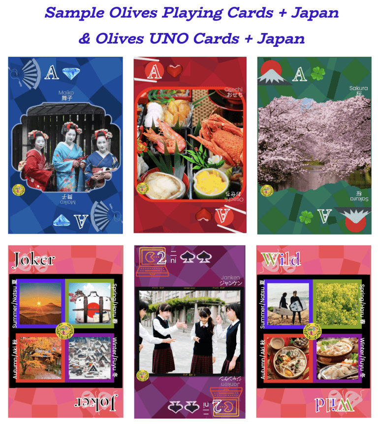 Olives Educational Game Cards