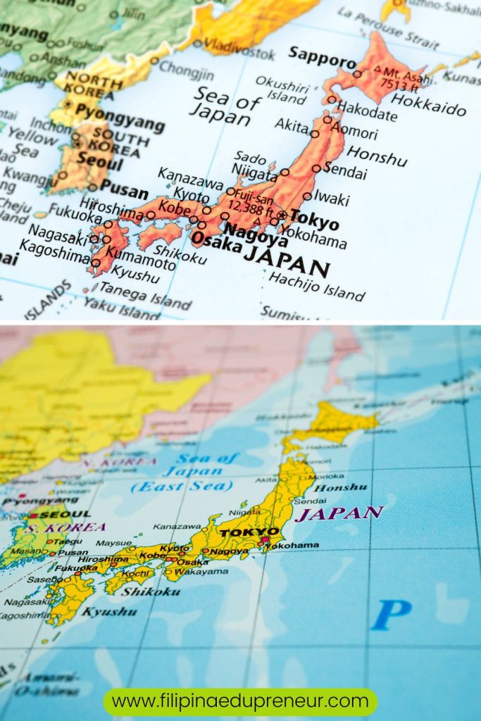 Map of Japan