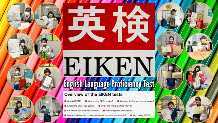 Eiken Prep at the Olives English School