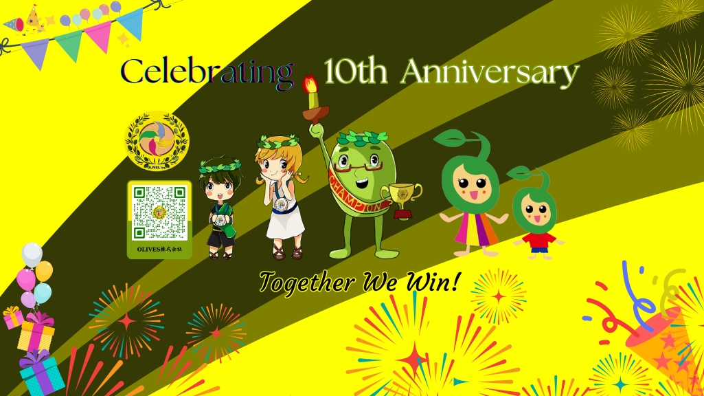 OLIVES, Inc. 10th Anniversary